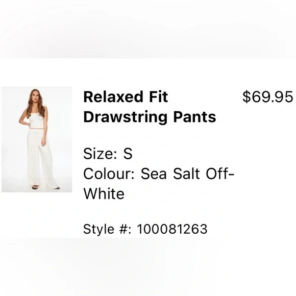 Dynamite Relaxed Fit Drawstring Pants - Picture 5 of 5